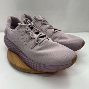 NOBULL Ripstop Athletic Trainer Sneaker Shoes Adults M11.5/W13 Rose Pink Lace Up